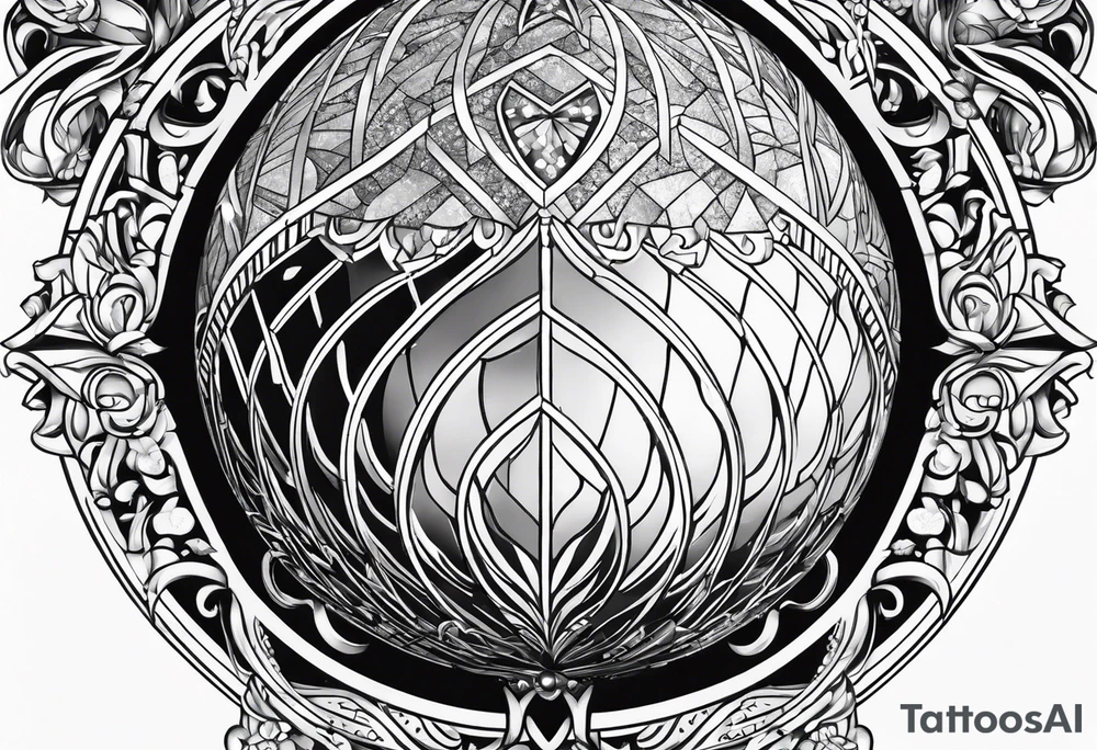 new years eve ball drop tattoo idea