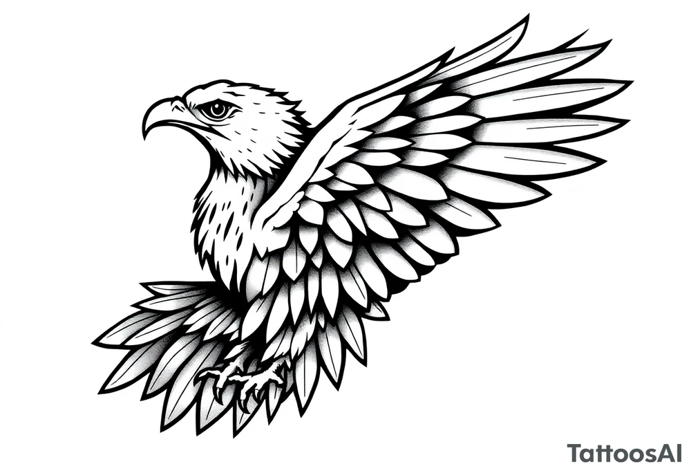 Eagle tattoo idea