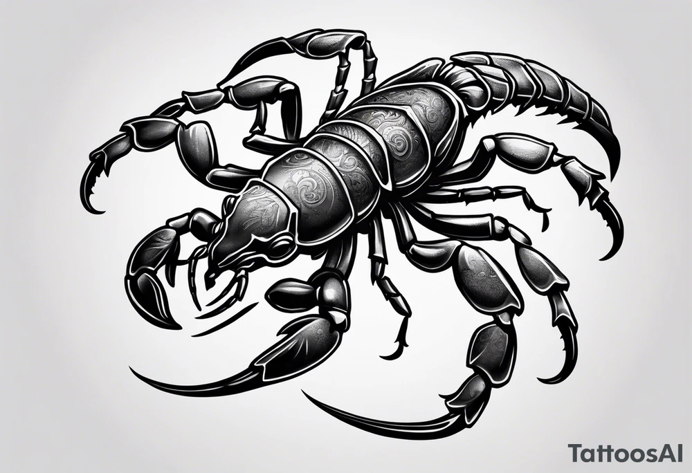 Scorpion tattoo idea