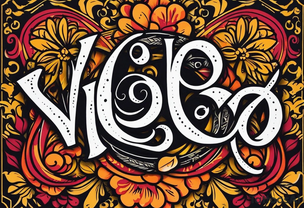 vida loca tattoo idea
