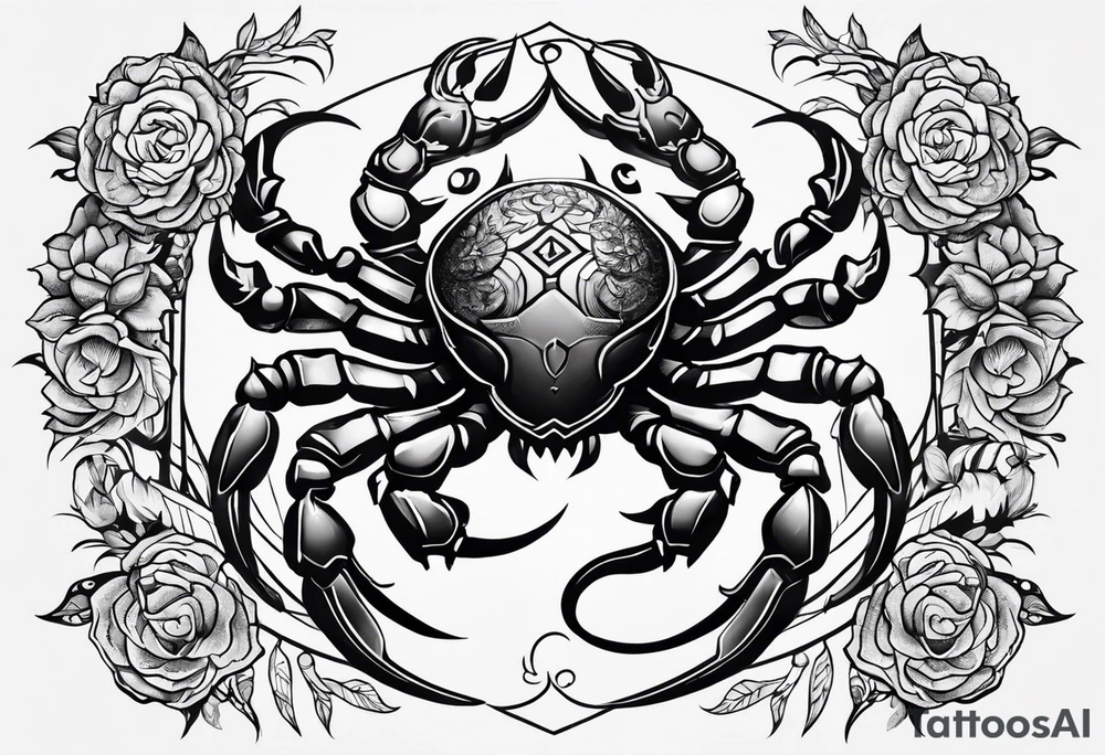 Scorpio tattoo idea