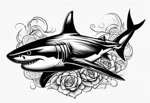 shark tattoo idea