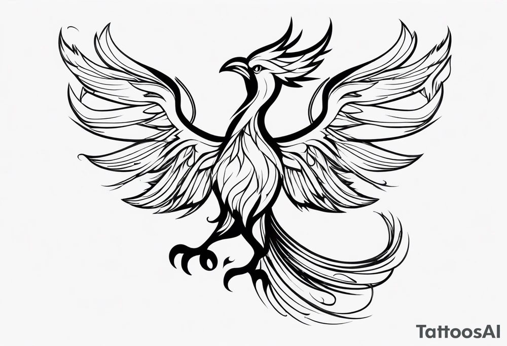 phoenix tattoo idea