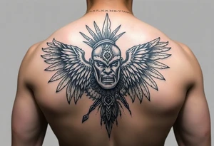 Purepecha warrior tattoo idea