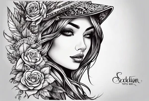 Addison, December, Yuba City tattoo idea