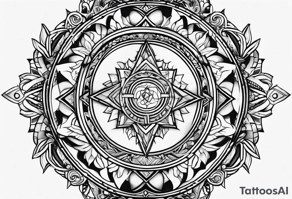 The symbol of Matthias in the bible tattoo idea
