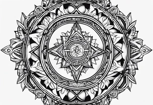 The symbol of Matthias in the bible tattoo idea