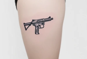 Gun tattoo idea