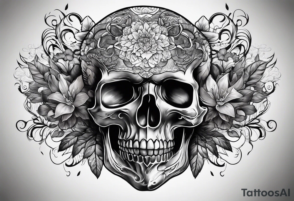 Brain, sick, healthy tattoo idea