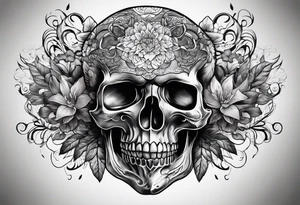 Brain, sick, healthy tattoo idea