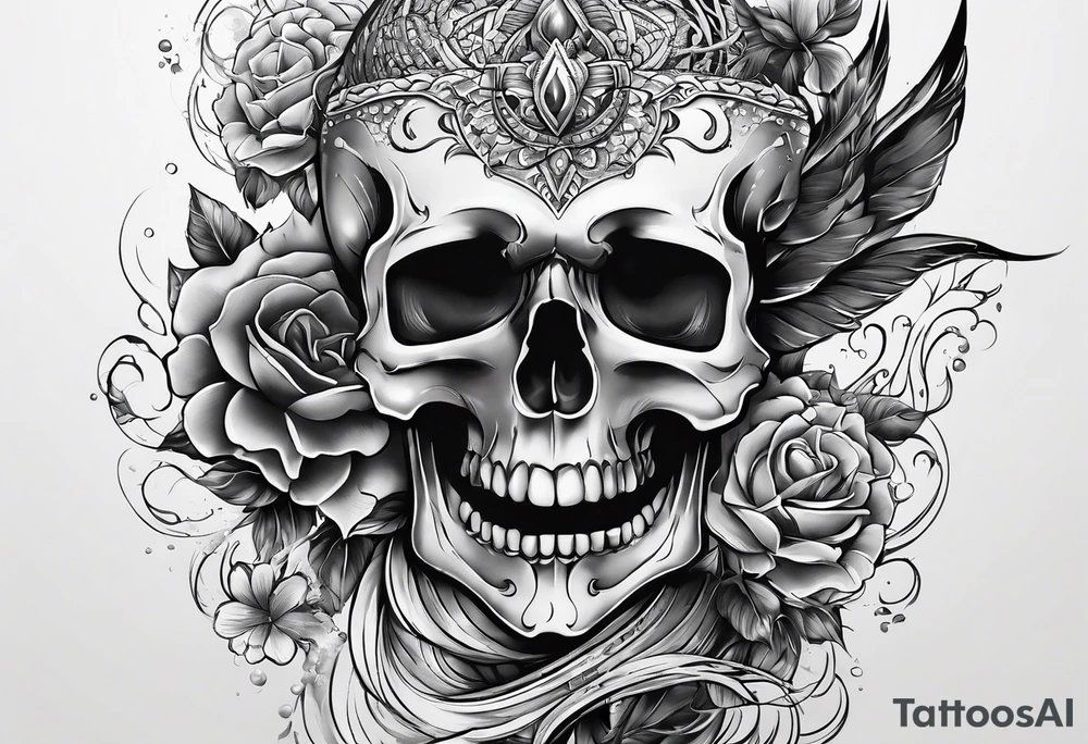Wassermann steht im Wasser tattoo idea