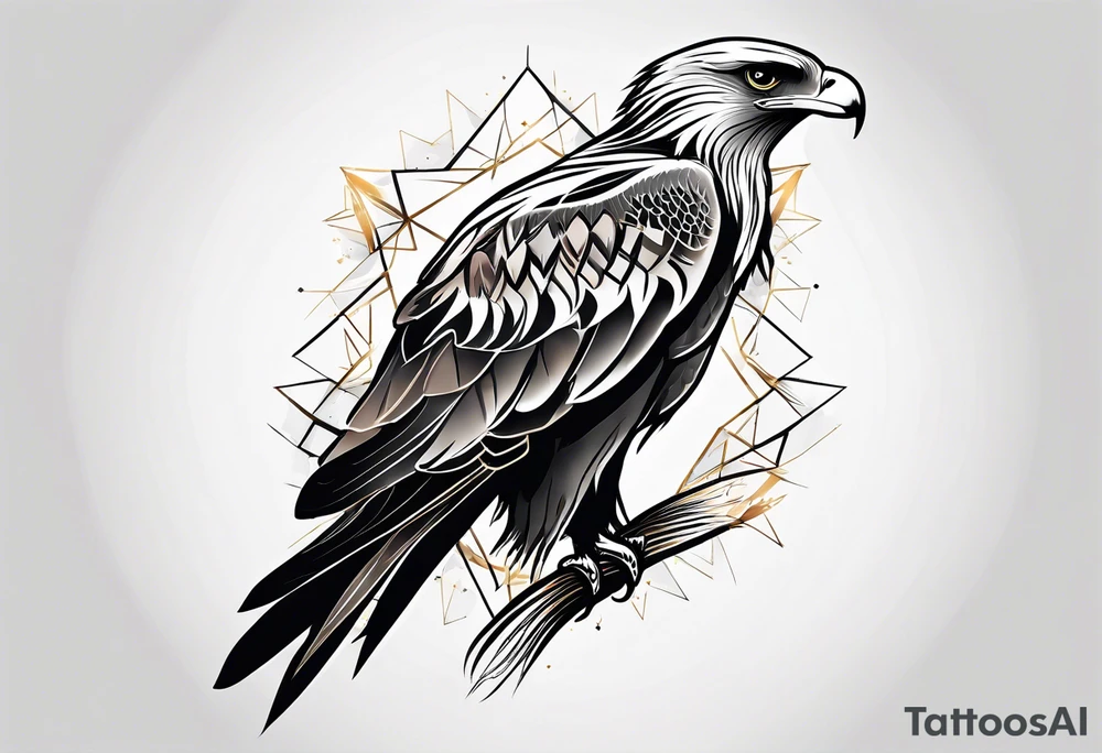 Black kite. Soft. Small. Child like. Environmental elements. Girly. tattoo idea