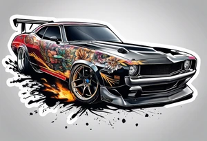 Fast and furious tattoo idea
