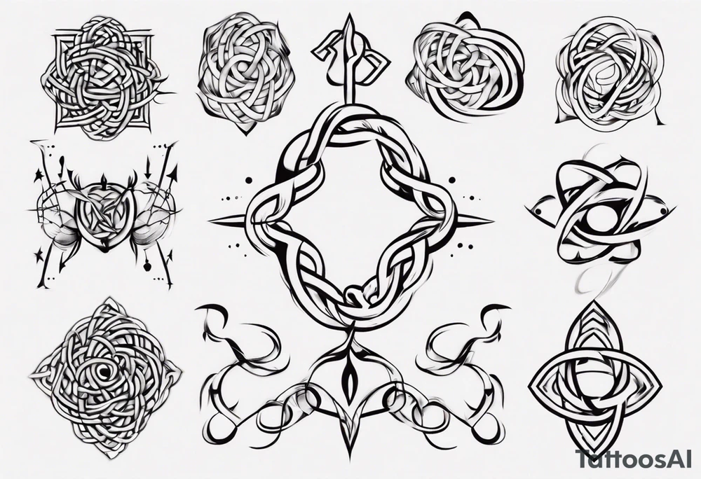 Prime knot 6,1 but very simple and clean tattoo idea