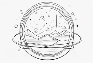 With all my heart and all my soul to the end of the universe To infinity and beyond tattoo idea
