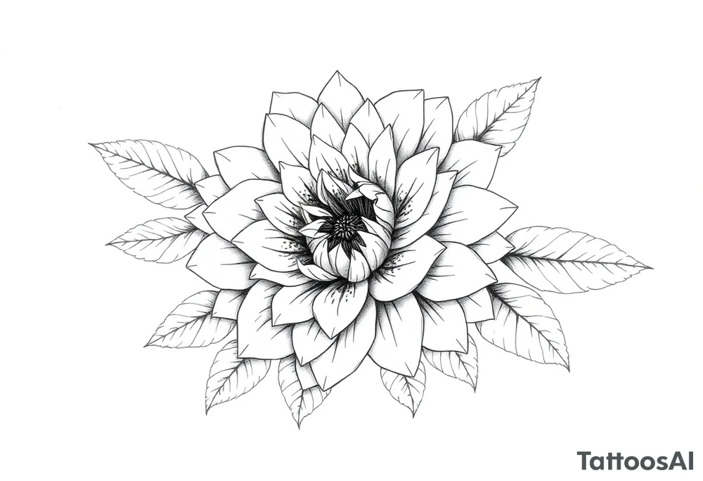 Chrysanthemum, White Rose, sunflower tattoo tattoo idea