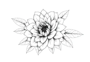 Chrysanthemum, White Rose, sunflower tattoo tattoo idea