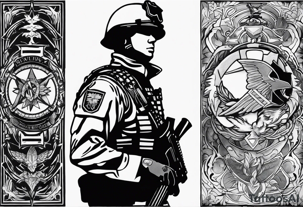 Military police tattoo idea