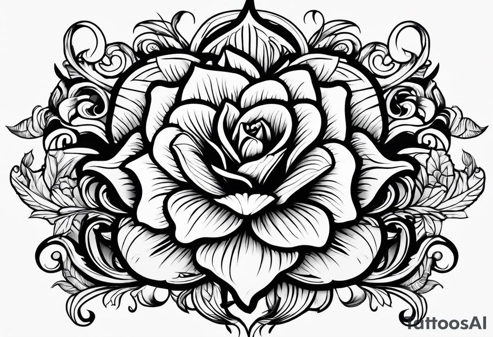 Drapery tattoo idea
