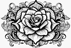 Drapery tattoo idea