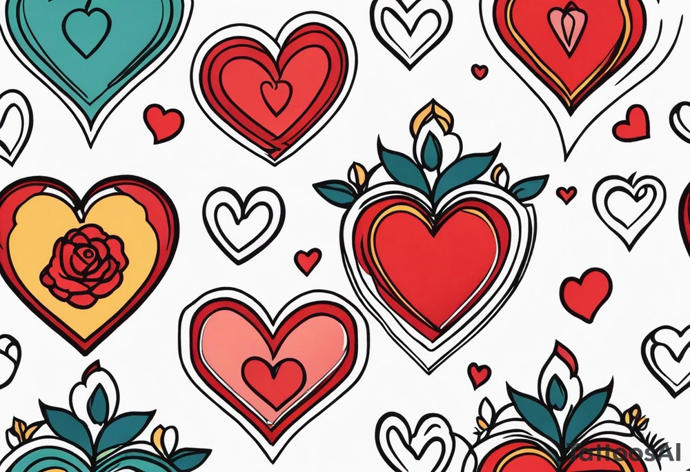 heart tattoo idea