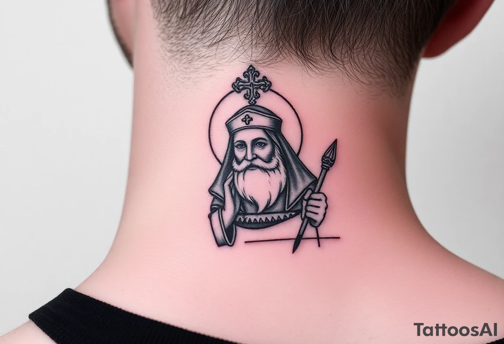 Saints like St. Nicholas or St. Andrew tattoo idea