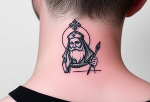 Saints like St. Nicholas or St. Andrew tattoo idea