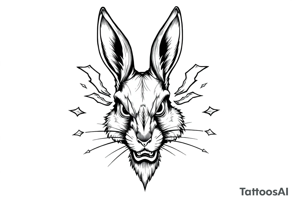 BAD BUNNY tattoo idea