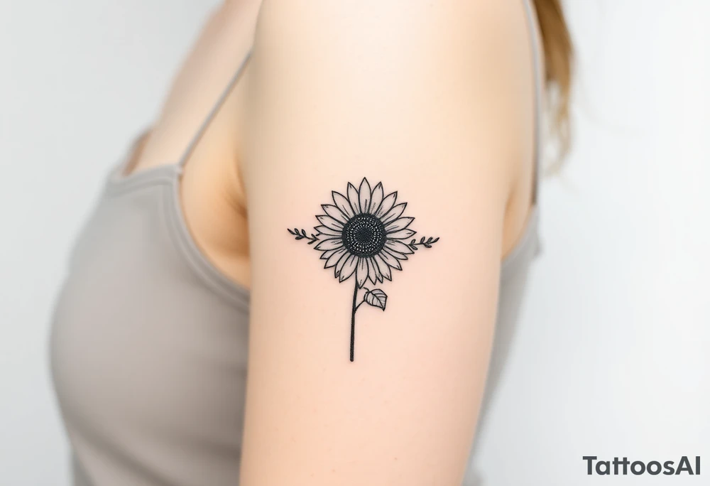 Quotes 
paintbrush
Sunflower tattoo idea