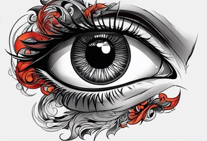 Byakugan eyes tattoo idea