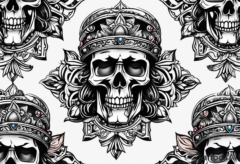 Family memorial tattoo idea