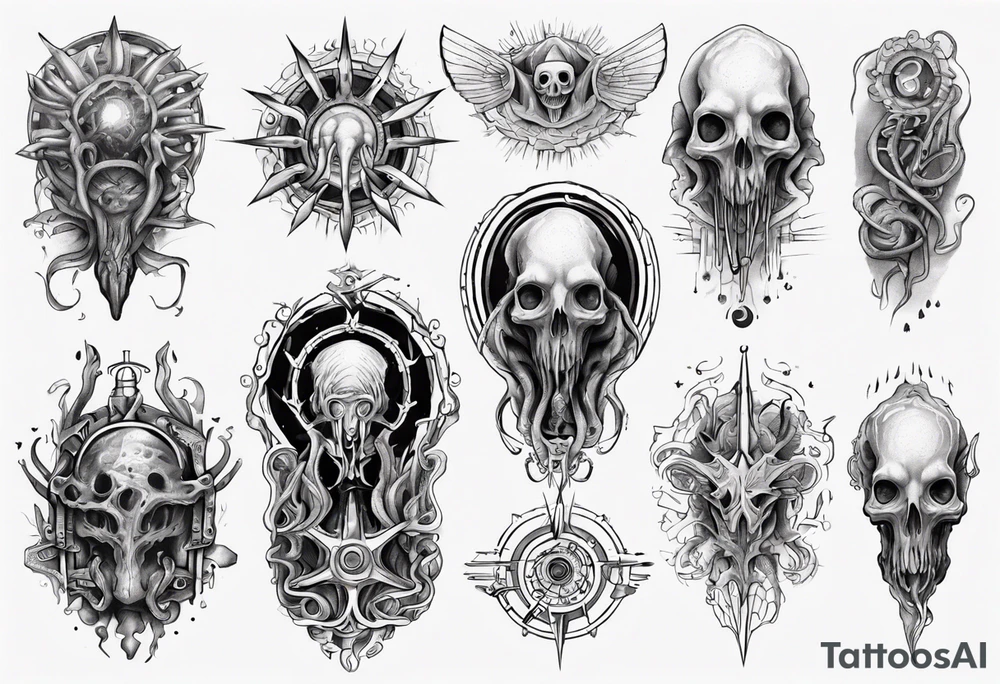 long tattoo for forearm on lovecraft them tattoo idea long tattoo for forearm on lovecraft them tattoo idea