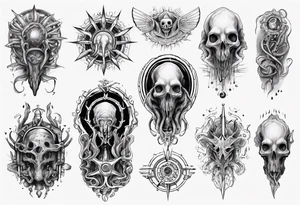 long tattoo for forearm on lovecraft them tattoo idea