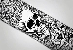 wood tattoo idea