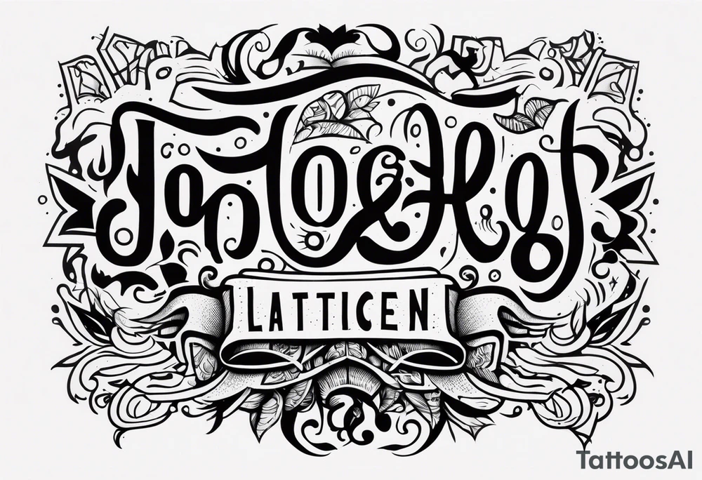YHLQMDLGN tattoo idea