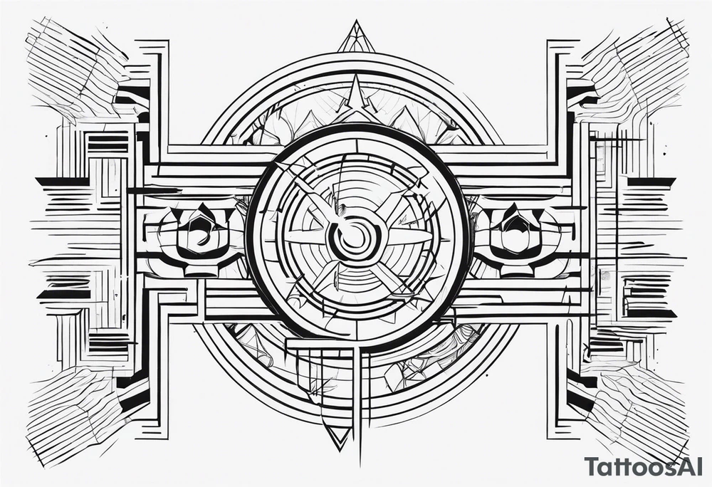 cybersigilism patterns tattoo idea