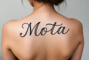 Mota tattoo idea