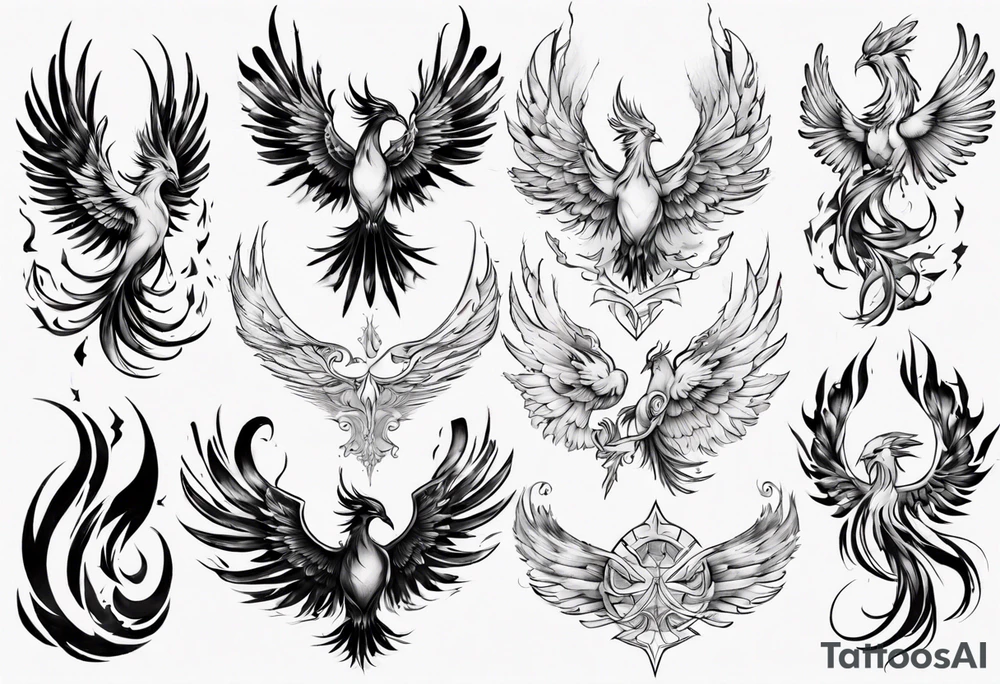 pheonix tattoo idea