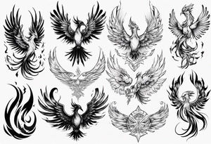 pheonix tattoo idea