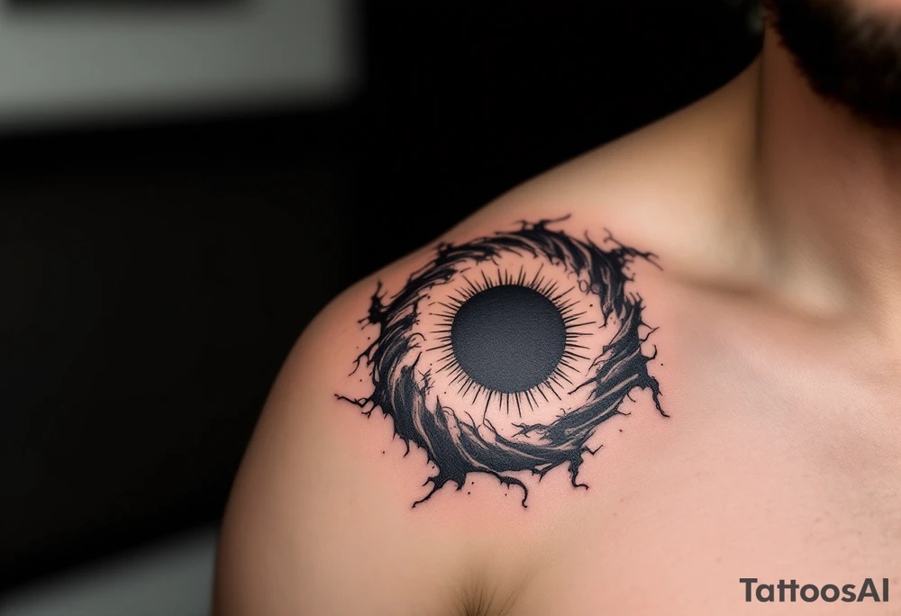 Eclipse tattoo idea