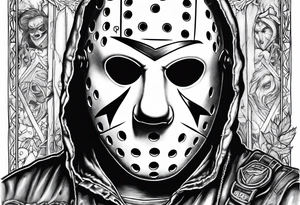 Friday the 13th tattoo idea