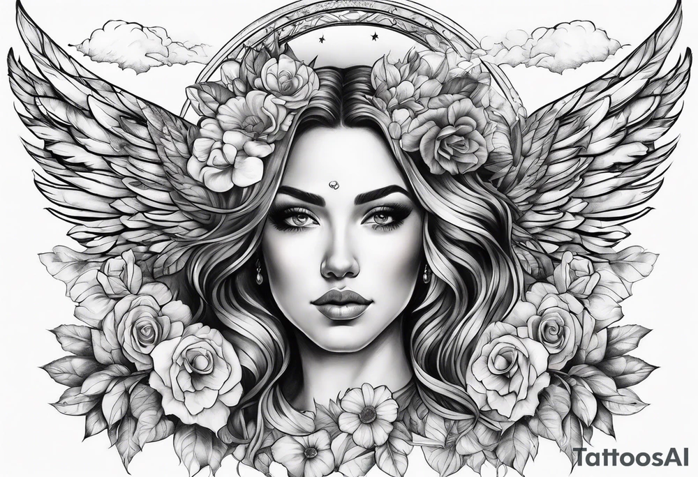 heaven tattoo idea