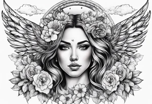 heaven tattoo idea