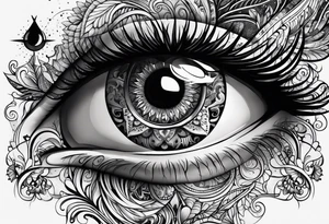 psychedelic

eye tattoo idea