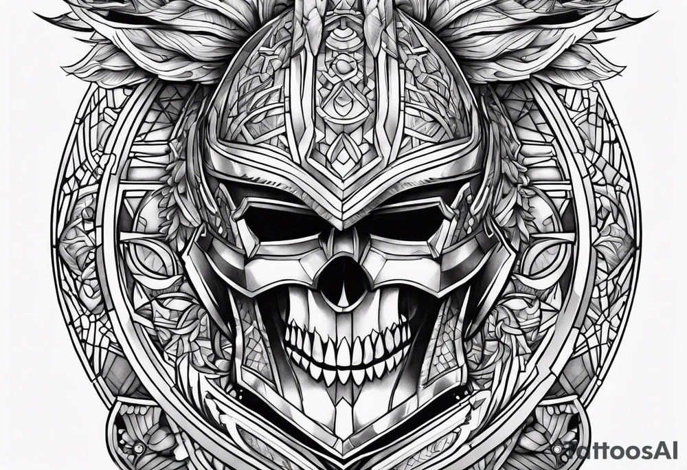 Armour tattoo idea