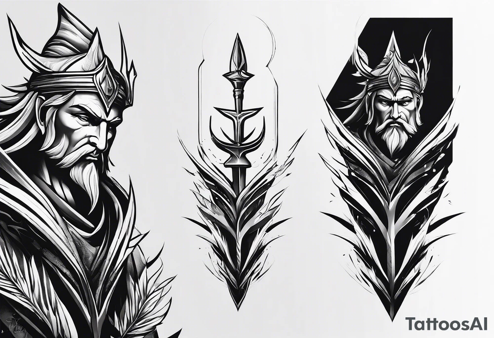 Spear of Longinus tattoo idea