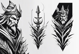 Spear of Longinus tattoo idea