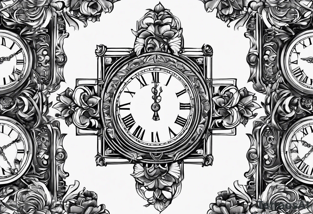 roman numerals IX-VI-LVII tattoo idea