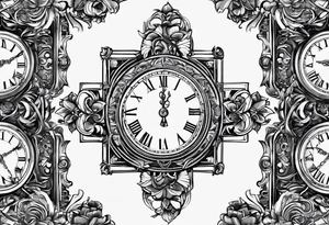 roman numerals IX-VI-LVII tattoo idea
