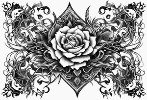 thorns cursed mark tattoo idea